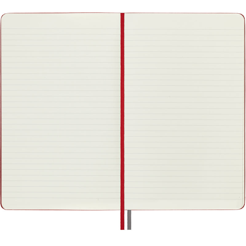 Moleskine notes A5 formata, tvrdi uvez, stranice s linijama, 400 stranica