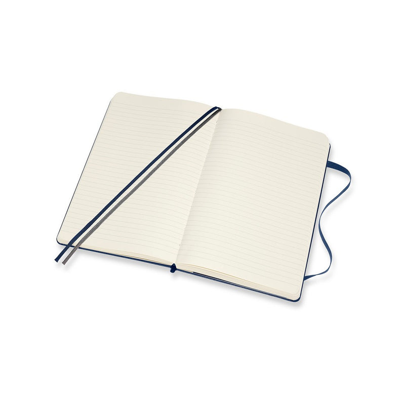 Moleskine notes A5 formata, tvrdi uvez, stranice s linijama, 400 stranica