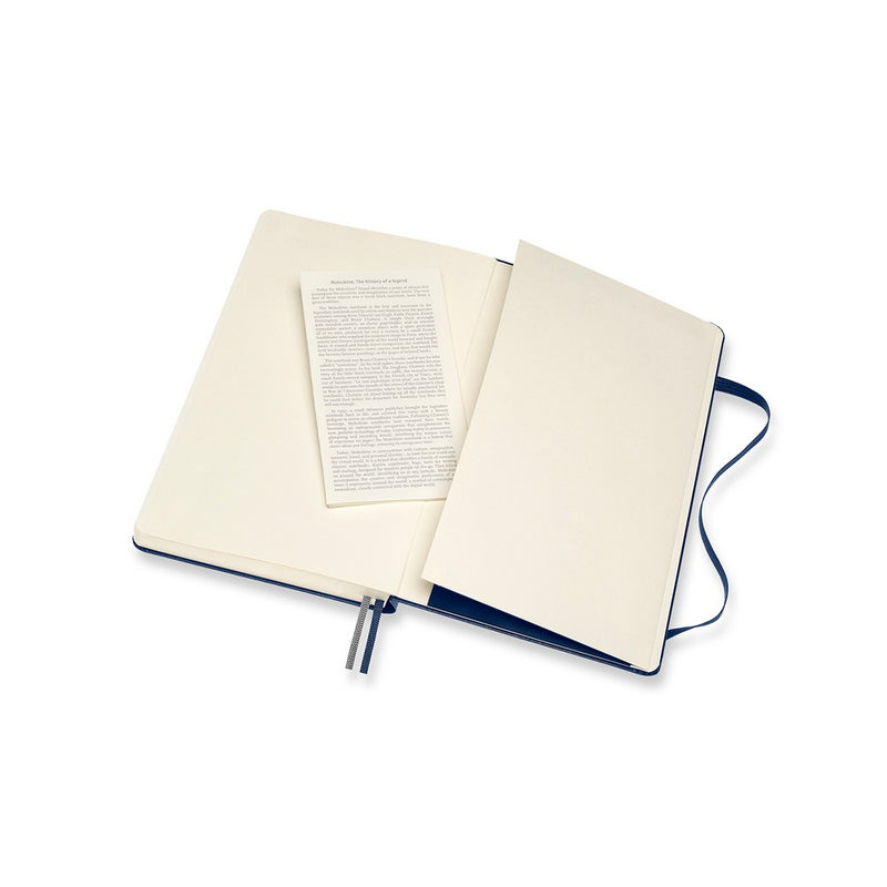 Moleskine notes A5 formata, tvrdi uvez, stranice s linijama, 400 stranica