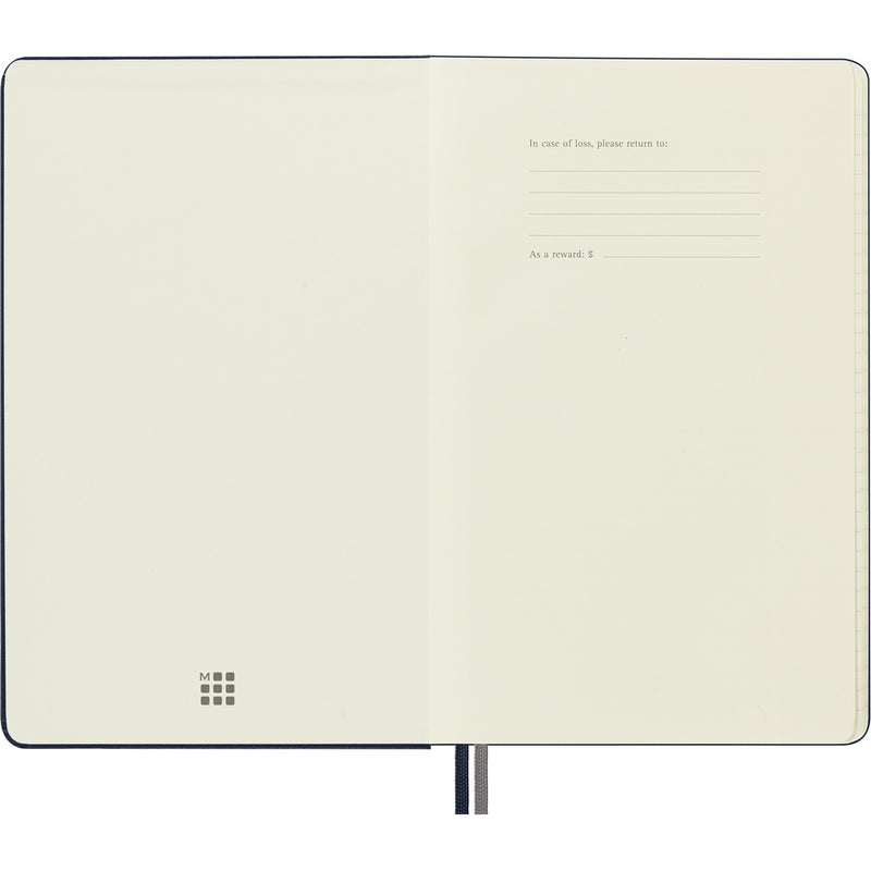 Moleskine notes A5 formata, tvrdi uvez, stranice s linijama, 400 stranica