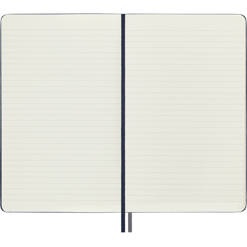 Moleskine notes A5 formata, tvrdi uvez, stranice s linijama, 400 stranica
