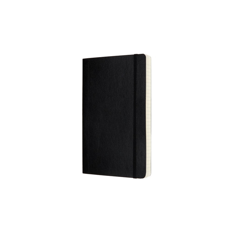Moleskine notes A5 formata, meki uvez, stranice s linijama, 400 stranica