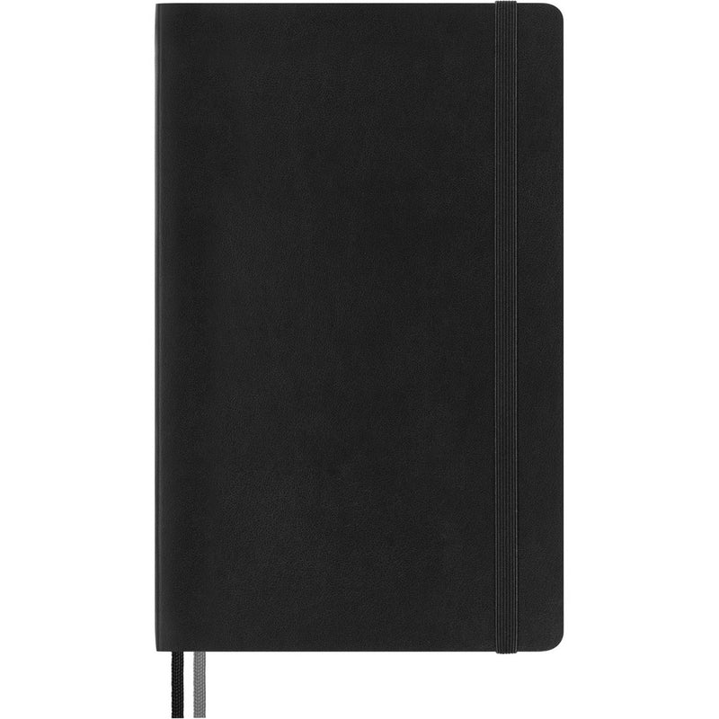 Moleskine notes A5 formata, meki uvez, stranice s linijama, 400 stranica