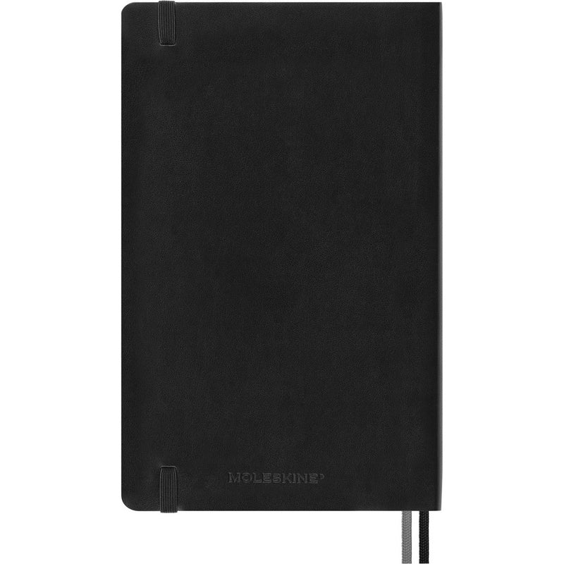 Moleskine notes A5 formata, meki uvez, stranice s linijama, 400 stranica