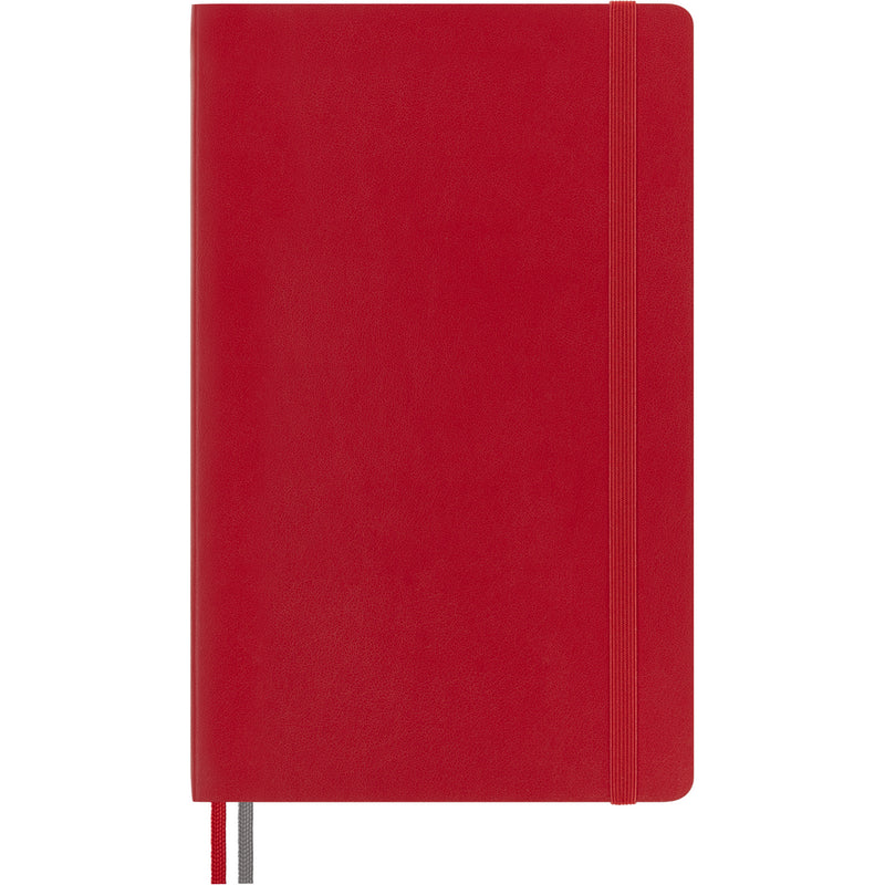 Moleskine notes A5 formata, meki uvez, stranice s linijama, 400 stranica