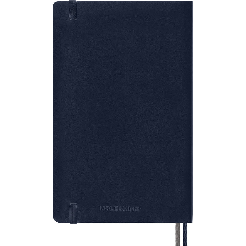 Moleskine notes A5 formata, meki uvez, stranice s linijama, 400 stranica