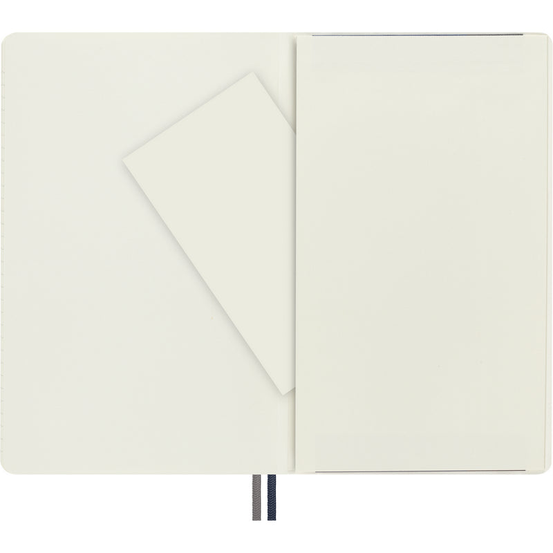 Moleskine notes A5 formata, meki uvez, stranice s linijama, 400 stranica