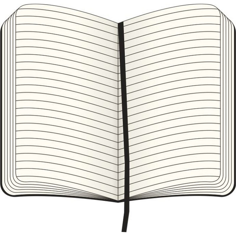 Moleskine notes B5 formata, meki uvez, stranice s linijama