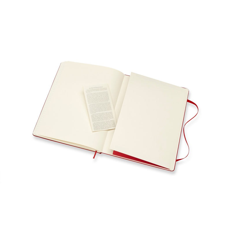 Moleskine notes B5 formata, tvrdi uvez, stranice s linijama