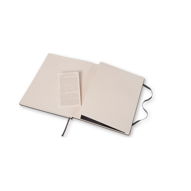 Moleskine notes B5 formata, tvrdi uvez, stranice s kvadratima