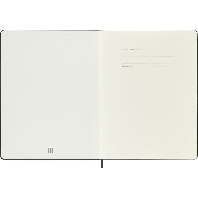 Moleskine notes B5 formata, tvrdi uvez, stranice s kvadratima