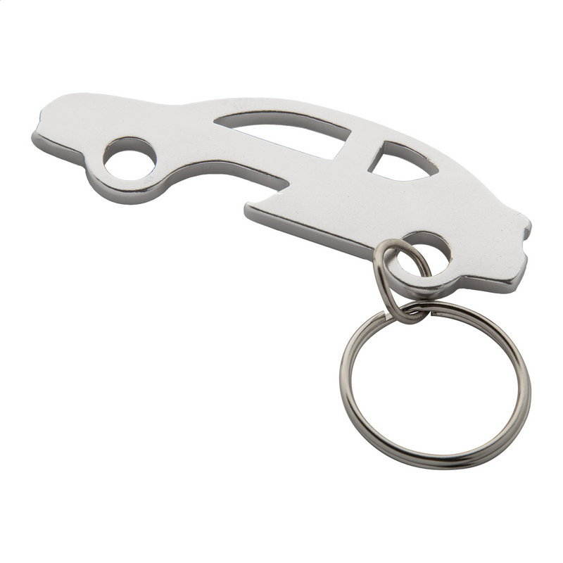 Aluminijski privjesak za ključeve u obliku automobila s otvaračem za boce