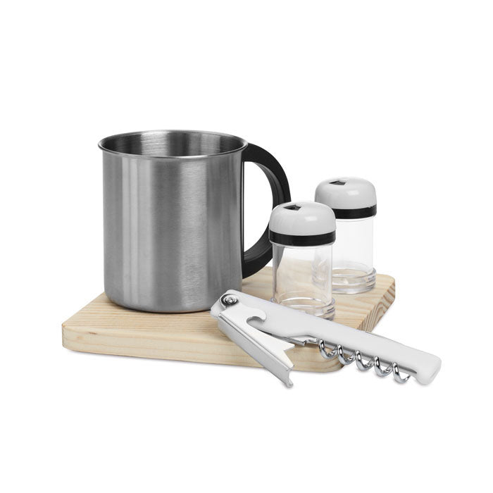 Reklamni ruksak za piknik za 4 osobe, smeđe boje | Poslovni pokloni | Promo pokloni