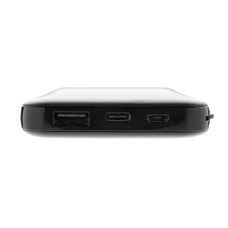 10.000mAh prijenosna baterija od recikliranog ABS-a s integriranim kabelima
