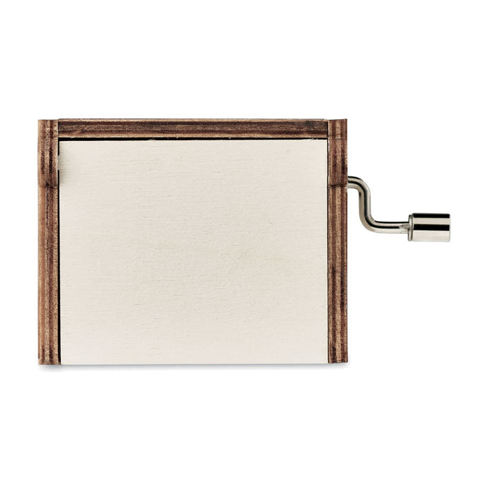 Drvena božićna glazbena kutija