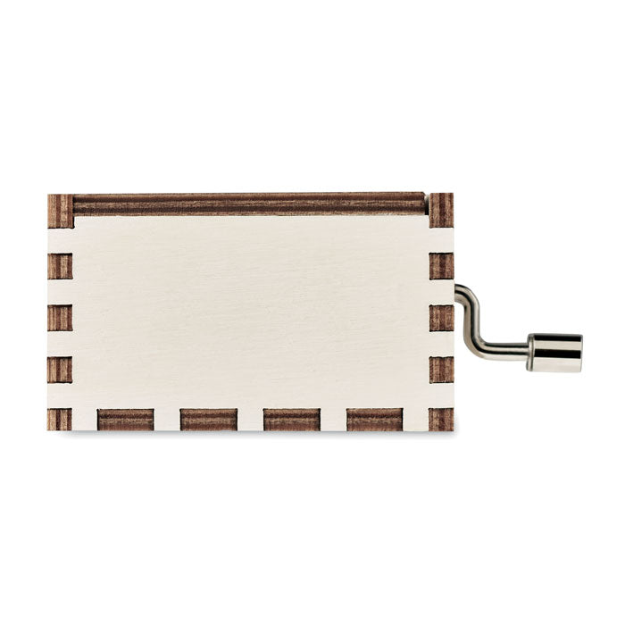 Drvena božićna glazbena kutija