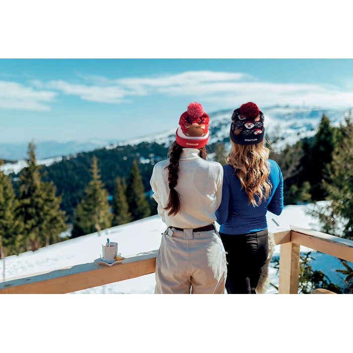 Božićna pletena kapa sa 6 LED lampica