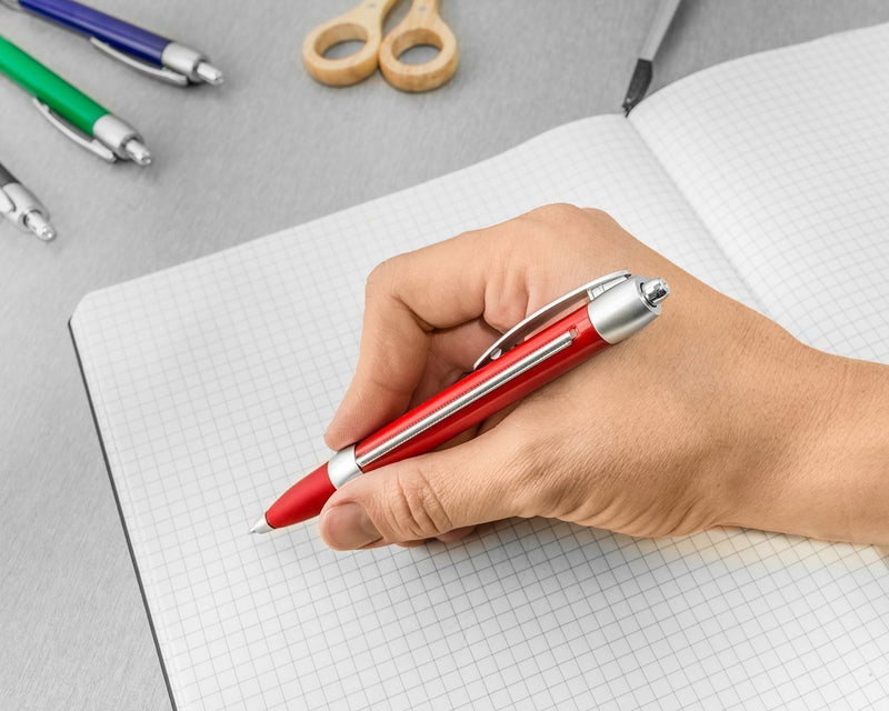 Kemijska olovka sa zastavicom na izvlačenje