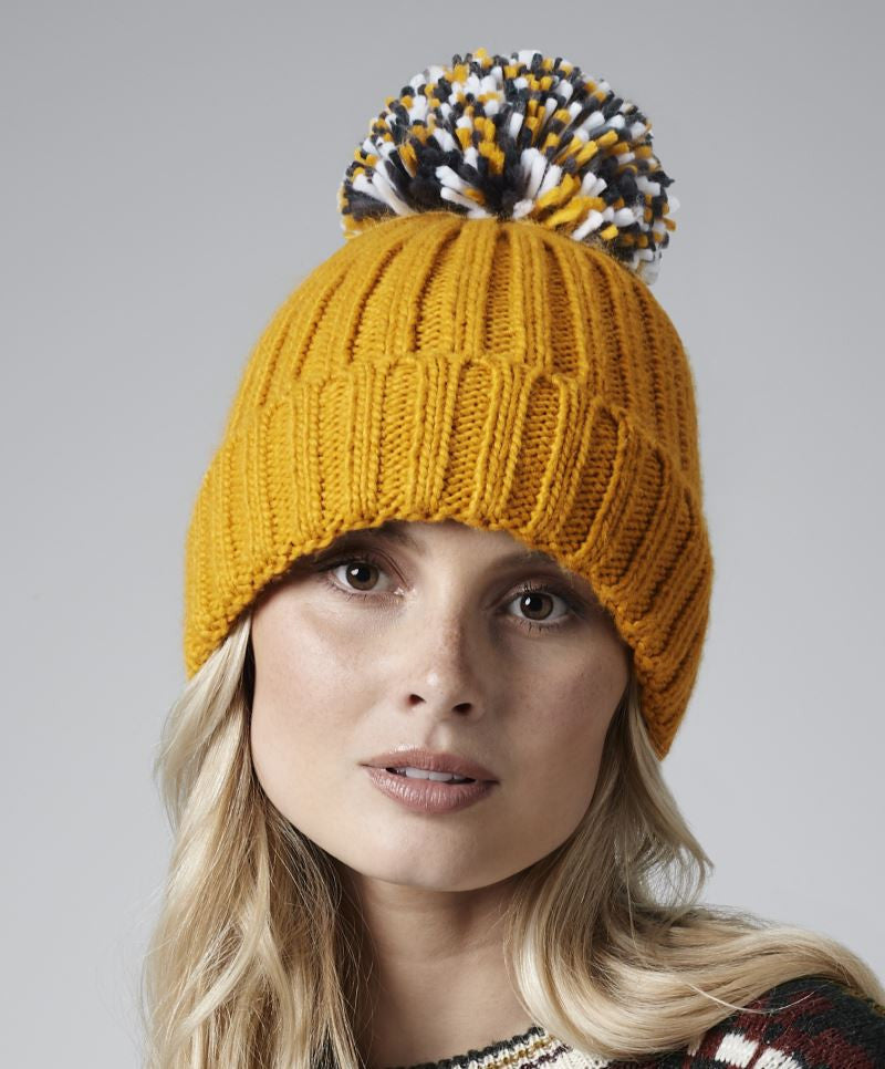 Ekstra topla i meka zimska kapa s coflekom