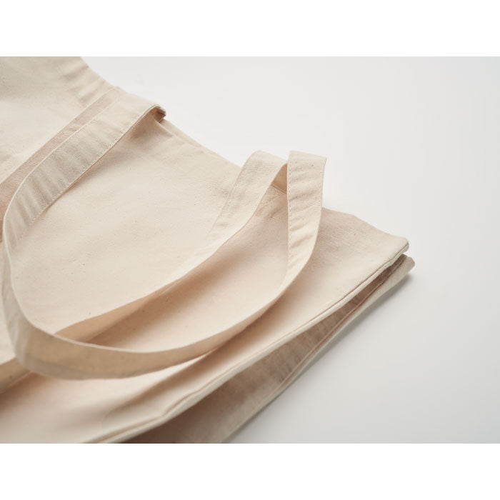 Promidžbena vrećica za kupovinu od pamuka, 180 gr/m, bež boje | Poslovni pokloni