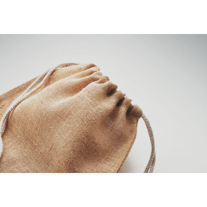 Promotivni ruksak / vrećica od jute, bež boje | Reklamni pokloni