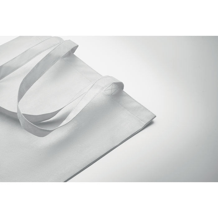 Reklamna torba za kupovinu / plažu od netkanog materijala, bijele boje | Poslovni pokloni