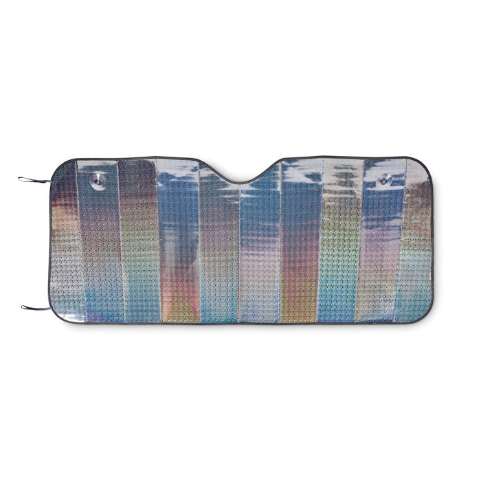 Sklopivo sjenilo za vjetrobransko staklo s holografskim efektom