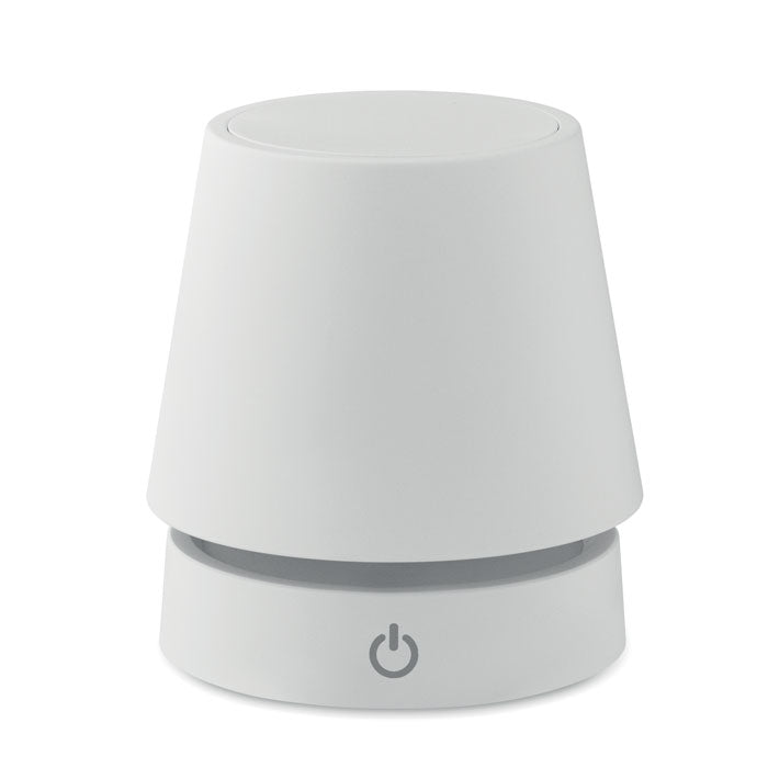 Reklamna stolna USB svjetiljka od ABS materijala, bijele boje | Poslovni pokloni