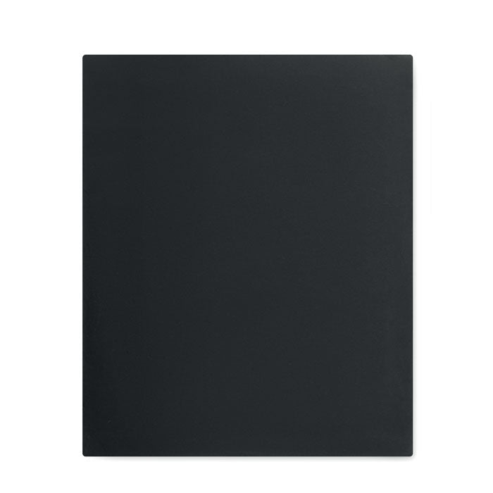 Reklamni A5 notes od RPET filca s kemijskom olovkom i stalkom za mobitel, sive boje | Promidžbeni pokloni