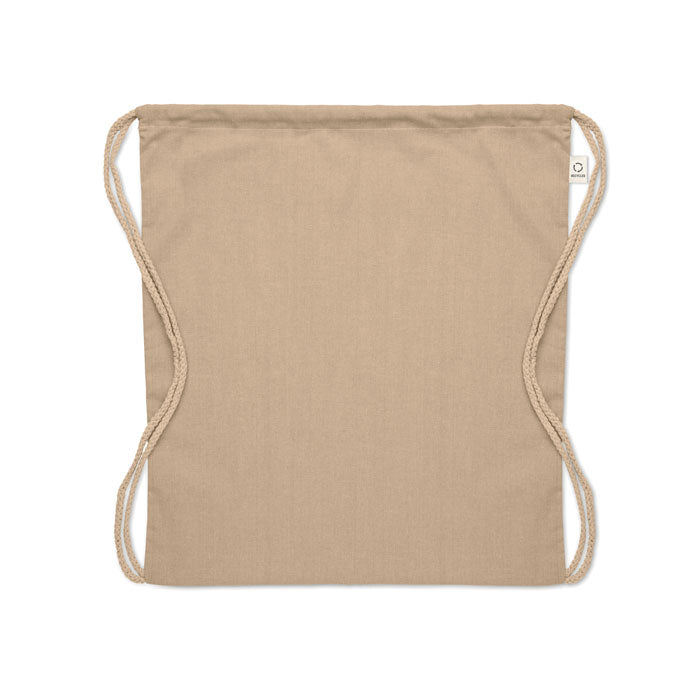 Promotivni ruksak od recikliranog materijala, bež boje | Promidžbeni pokloni