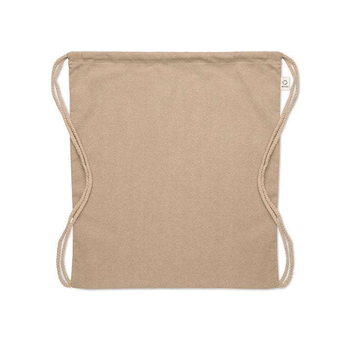 Reklamni ruksak od recikliranog materijala, bež boje | Poslovni pokloni