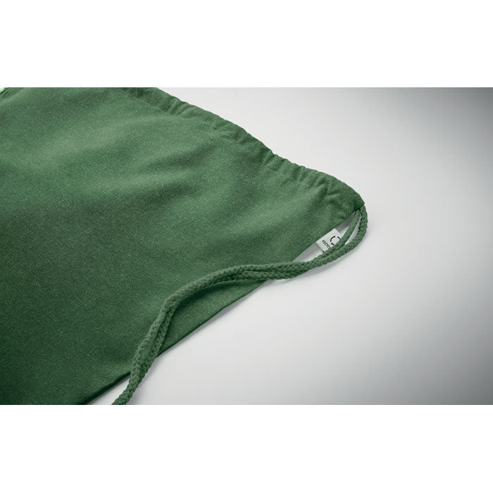 Promotivni ruksak od recikliranog materijala, zelene boje | Reklamni pokloni