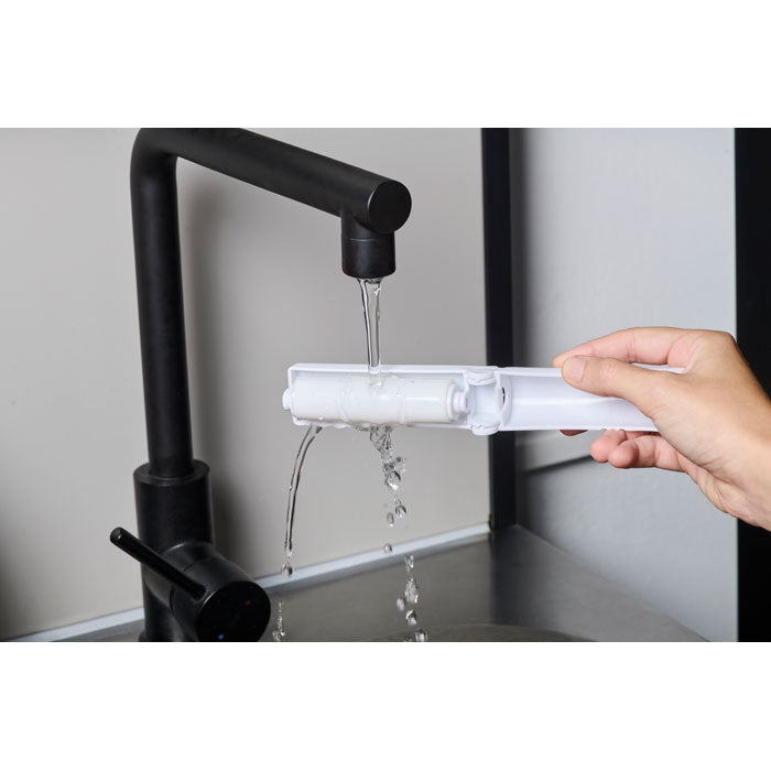 Promotivni sklopivi valjak, bijele boje | Reklamni pokloni