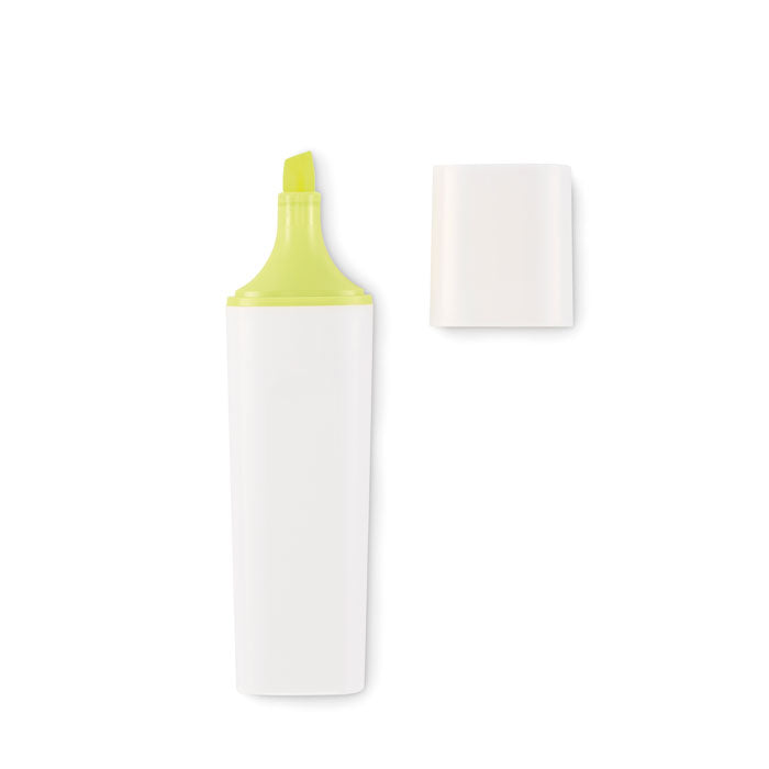 Promotivni marker s kučištem od RPET-a, žute boje | Poslovni pokloni