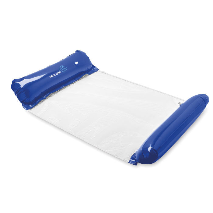 Promotivna viseća mreža na napuhavanje, plave boje | Poslovni pokloni | Promo pokloni