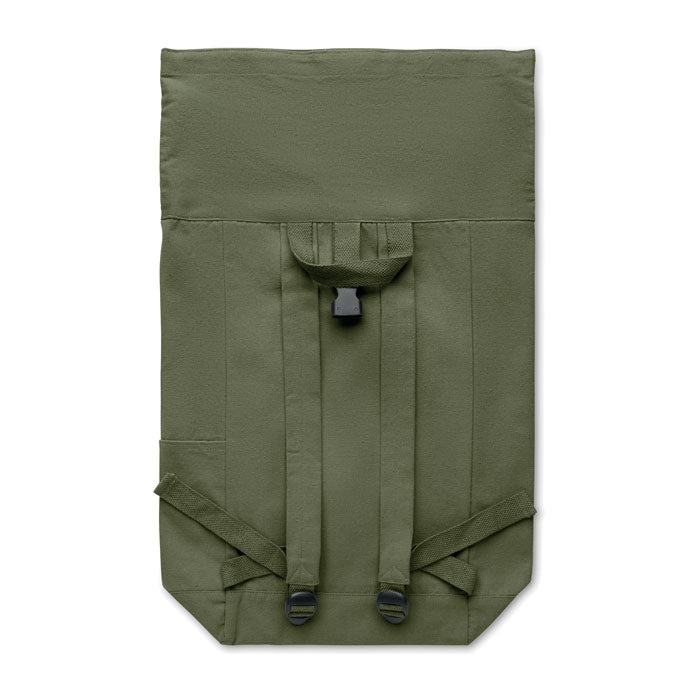 Reklamni roll top ruksak, zelene boje | Poslovni pokloni