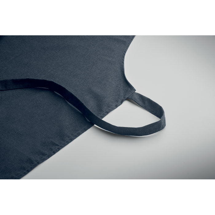 Reklamna pregača od recikliranog pamuka, 180 gr/m² navy plave boje | Poslovni pokloni