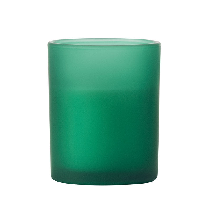 Promo mirisna voštana svijeća od 80 g s aromom vanilije, zelene boje | Poslovni pokloni