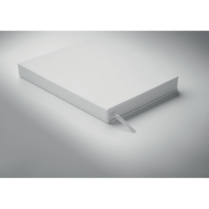 Reklamni A5 planer od recikliranog materijala, bijele boje | Poslovni pokloni