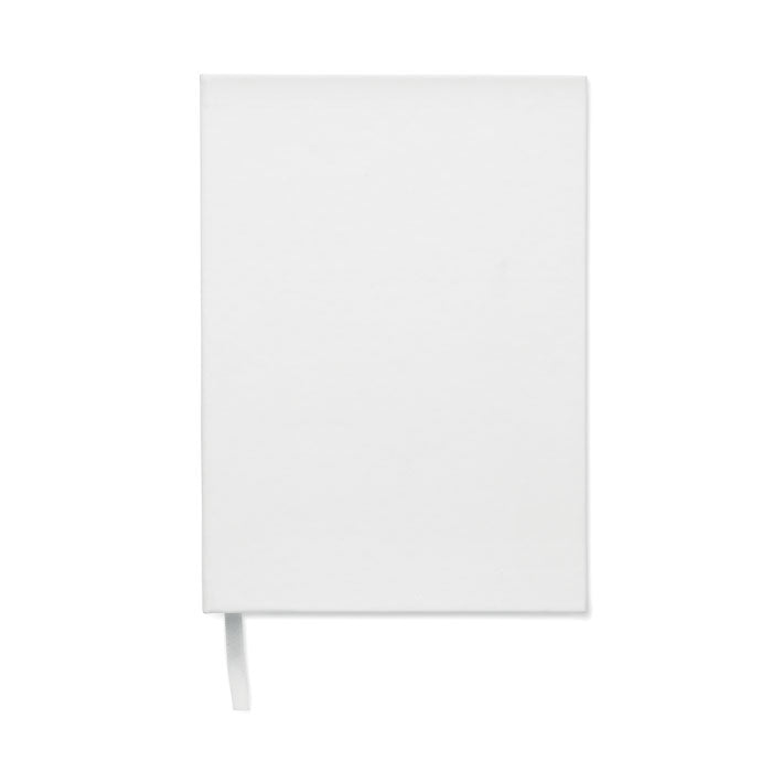 Promo A5 planer od recikliranog materijala, bijele boje | Poslovni pokloni