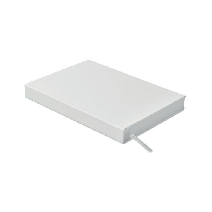 Promotivni A5 planer od recikliranog materijala, bijele boje | Poslovni pokloni