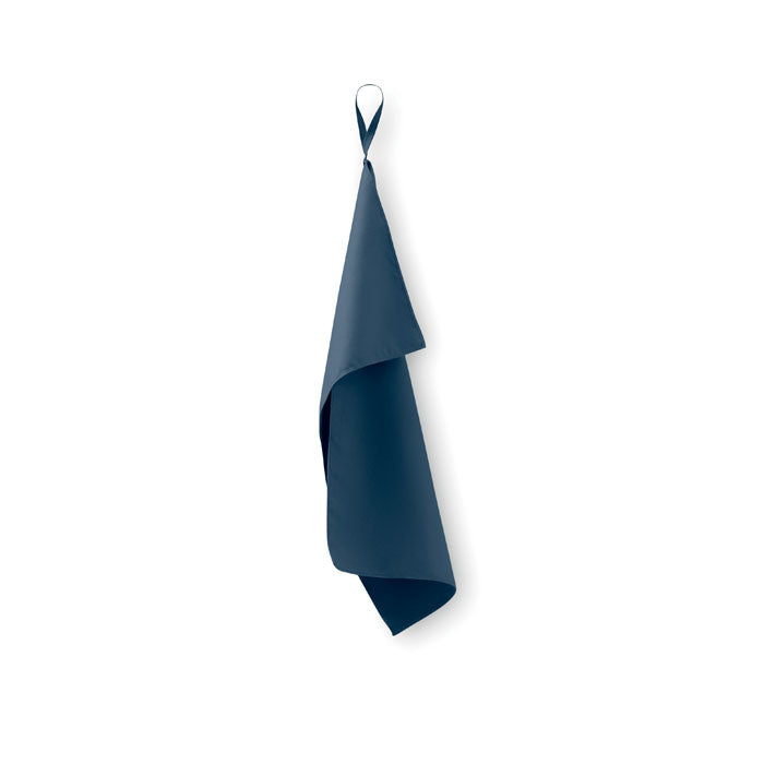 Promotivni ručnik od mikrofibre 30x50cm, plave boje | Poslovni pokloni | Promo pokloni