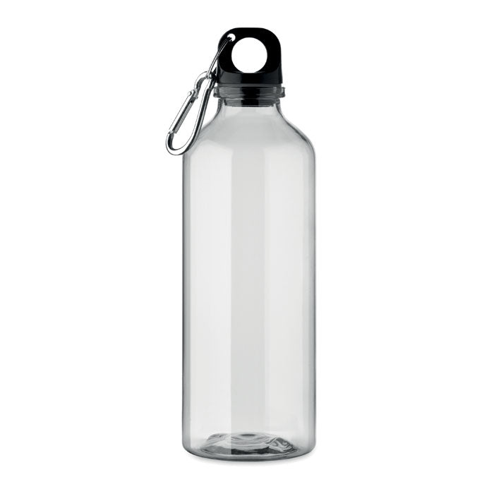 Promotivna sportska boca za piće s karabinerom, 500 ml transparentne boje | Promo pokloni | Poslovni pokloni