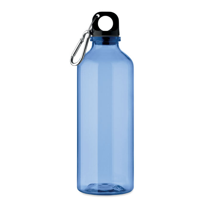 Promotivna sportska boca za piće s karabinerom, 500 ml plave boje | Promo pokloni | Poslovni pokloni