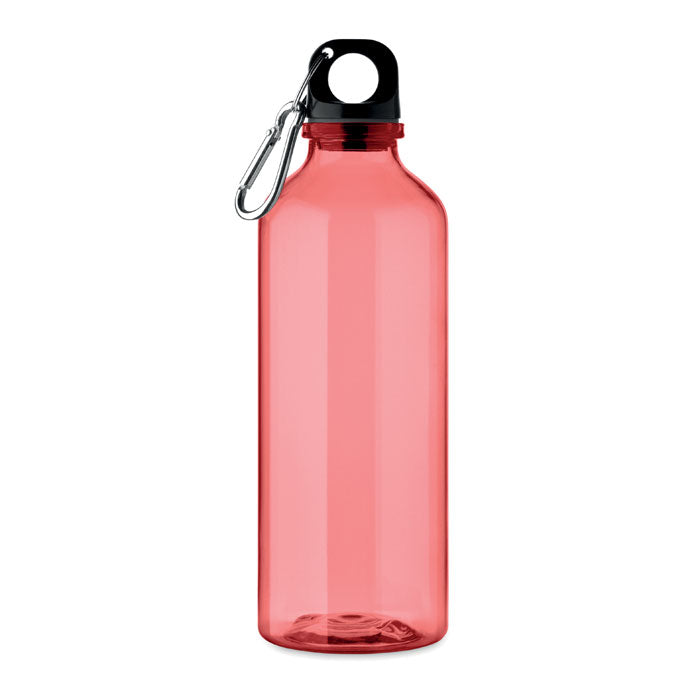 Promotivna sportska boca za piće s karabinerom, 500 ml crvene boje | Promo pokloni | Poslovni pokloni