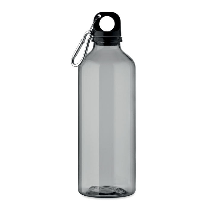Promotivna sportska boca za piće s karabinerom, 500 ml sive boje | Promo pokloni | Poslovni pokloni
