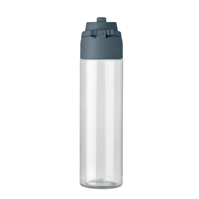 Promotivna RPET boca za vodu s 2-u-1 poklopcem, 700ml plave boje | Poslovni pokloni | Reklamni pokloni