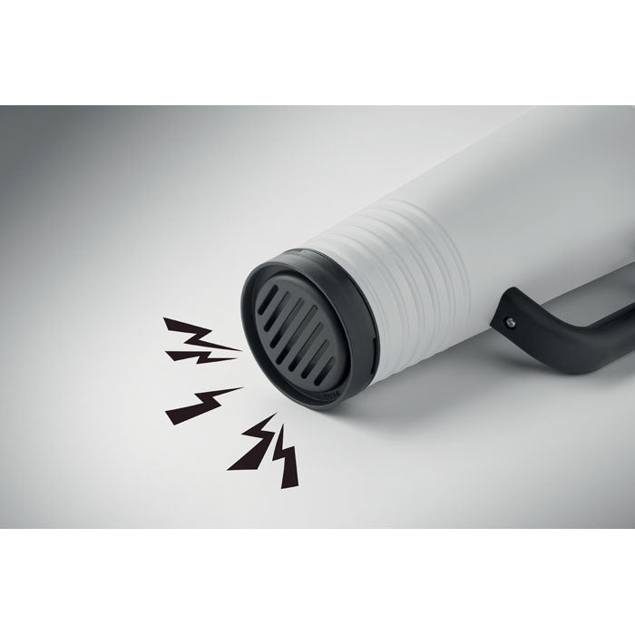 Promidžbena navijačka termo čaša od nehrđajućeg čelika, 700ml bijele boje | Poslovni pokloni