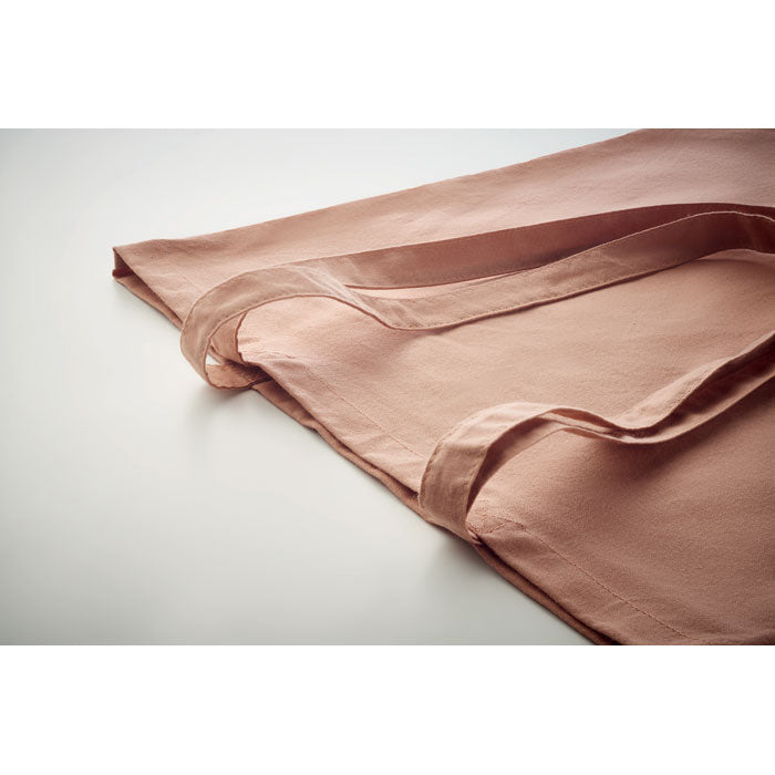 Reklamna torba za kupovinu od organskog pamuka, narančaste boje | Poslovni pokloni