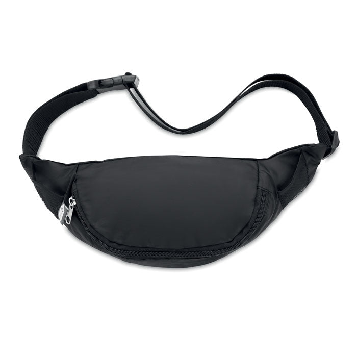 Reklamna torba oko struka od 210D RPET, crne boje | Poslovni pokloni
